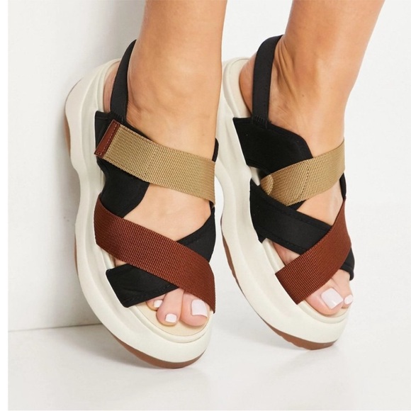 Vagabond Essy Sport Platform Wedge Sandals - size 8 (38) - Picture 2 of 6